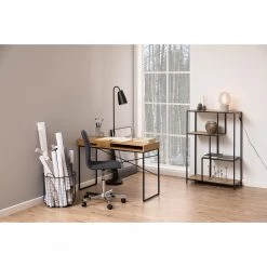 Red Living Étagère Coogee I - Imitation chêne / Noir - Hauteur : 114 cm 13 Red Living Étagère Coogee I - Imitation chêne / Noir - Hauteur : 114 cm -Meubles de salon Soldes 1000114867 220215 023 MOOD DETAILS P000000001000114867 mood