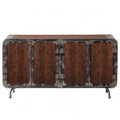 Ars manufacti Buffet Wharton II - Partiellement en acacia massif / Acier -Meubles de salon Soldes 1000114890 200402 18281700107 DETAILS P000000001000114890