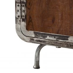 Ars manufacti Buffet Wharton II - Partiellement en acacia massif / Acier -Meubles de salon Soldes 1000114890 200402 18282100117 DETAILS P000000001000114890