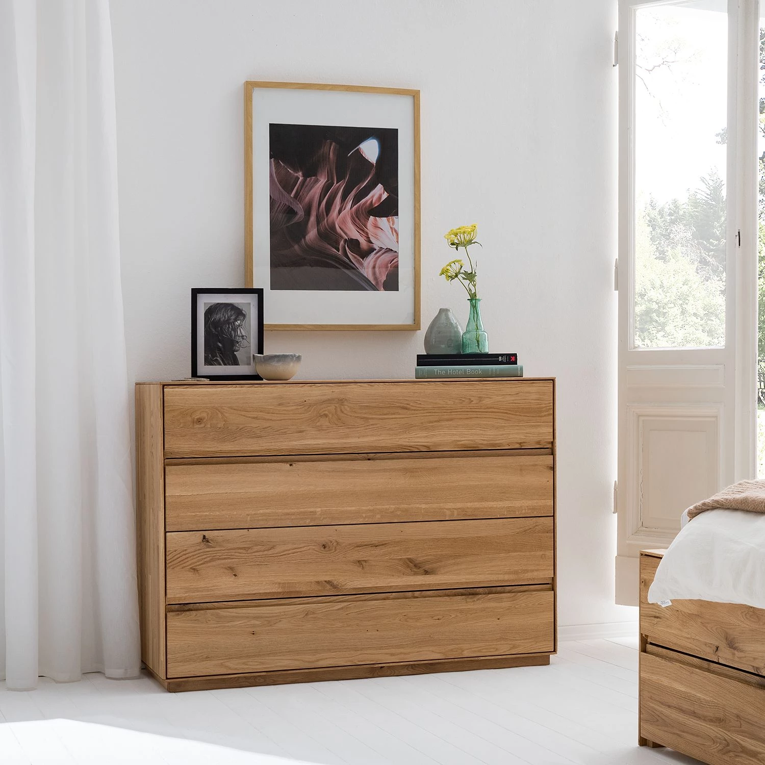 Ars Natura Commode Volda - Chêne massif 4 Ars Natura Commode Volda - Chêne massif – Image 2