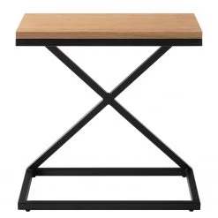 Ars manufacti Table d'appoint Mora - Chêne/Noir -Meubles de salon Soldes 1000116646 190115 16174100002 GALLERYIMAGES P000000001000116646