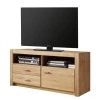 Naturoo Meuble TV Floriano I - Chêne à nœuds / Imitation chêne à nœuds -128 cm -Meubles de salon Soldes 1000116883 190201 14480000019 IMAGE P000000001000116883