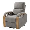 Modoform Fauteuil TV Rosales I - Microfibre - Anthracite -Meubles de salon Soldes 1000116901 220307 010 IMAGE P000000001000116901