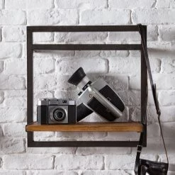 Ars manufacti Étagère murale Manchester - Acacia massif / Métal - Acacia / Anthracite - 40 x 40 cm 10 Ars manufacti Étagère murale Manchester - Acacia massif / Métal - Acacia / Anthracite - 40 x 40 cm -Meubles de salon Soldes 1000117157 180820 08335802 MOOD GALLERYIMAGES P000000001000117157 mood