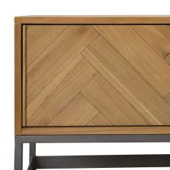 Ars manufacti Meuble TV Dharai - Placage en bois véritable / Métal - Chêne / Argenté 24 Ars manufacti Meuble TV Dharai - Placage en bois véritable / Métal - Chêne / Argenté -Meubles de salon Soldes 1000117170 180802 08243713 GALLERYIMAGES P000000001000117170