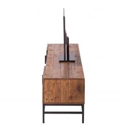 Ars manufacti Meuble TV Grasby II - Pin recyclé / Métal - Pin foncé / Noir 15 Ars manufacti Meuble TV Grasby II - Pin recyclé / Métal - Pin foncé / Noir -Meubles de salon Soldes 1000117189 200612 15381600005 DETAILS P000000001000117189