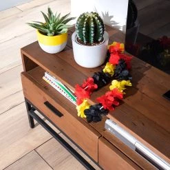 Ars manufacti Meuble TV Grasby I - Pin recyclé / Métal - Pin foncé / Noir -Meubles de salon Soldes 1000117190 200612 15382400017 DETAILS P000000001000117190