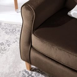 Maison Belfort Fauteuil à oreilles Luro - Velours -Meubles de salon Soldes 1000117569 200528 17203600015 DETAILS P000000001000117569