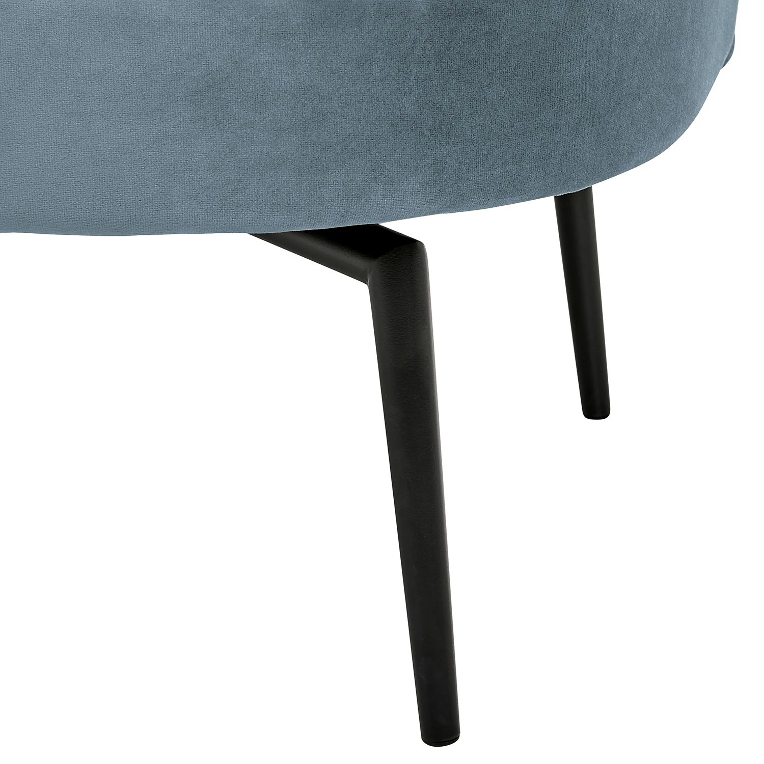 Jack & Alice Fauteuil Jonas II - Velours - Bleu pastel 10 Jack & Alice Fauteuil Jonas II - Velours - Bleu pastel – Image 8