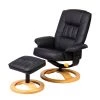 Modoform Fauteuil de relaxation Montreal - Avec repose-pieds - Imitation cuir 2 Modoform Fauteuil de relaxation Montreal - Avec repose-pieds - Imitation cuir -Meubles de salon Soldes 1000118979 10 IMAGE P000000001000118979