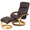 Modoform Fauteuil de relaxation Vancouver - Marron foncé 1 Modoform Fauteuil de relaxation Vancouver - Marron foncé -Meubles de salon Soldes 1000118980 10 IMAGE P000000001000118980