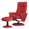 Mooved Fauteuil de relaxation Kenzo - Avec repose-pieds - Imitation cuir