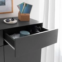 Mørteens Meuble à chaussures Lindholm II - Partiellement en chêne massif - Gris 34 Mørteens Meuble à chaussures Lindholm II - Partiellement en chêne massif - Gris -Meubles de salon Soldes 1000119255 190214 13124500004 GALLERYIMAGES P000000001000119255