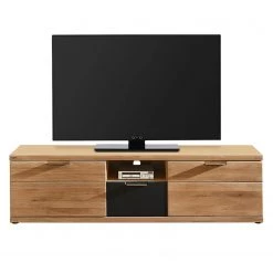 Naturoo Meuble TV Macoun II - Partiellement en chêne sauvage massif