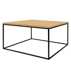 Temahome Table basse Levroux l - Imitation chêne / Noir