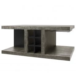 Temahome Table basse Detroit II - Imitation béton / Noir mat 17 Temahome Table basse Detroit II - Imitation béton / Noir mat -Meubles de salon Soldes 1000119849 201016 13254100267 DETAILS P000000001000119849