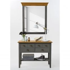 Maison Belfort Console Bergen I - Epicéa gris / Epicéa lessivé - Largeur : 102 cm 11 Maison Belfort Console Bergen I - Epicéa gris / Epicéa lessivé - Largeur : 102 cm -Meubles de salon Soldes 1000120676 211122 08322701678 MOOD DETAILS P000000001000120676 mood
