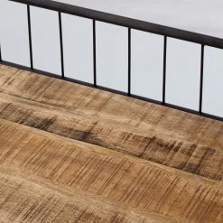 Ars manufacti Étagère Namber II - Manguier massif / Métal - Manguier / Noir -Meubles de salon Soldes 1000122518 201008 06183600008 DETAILS P000000001000122518