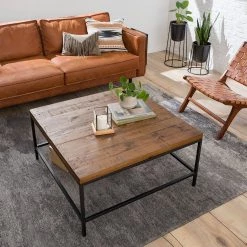 Ars manufacti Table basse Grasby - Pin recyclé / Métal - Pin foncé / Noir 18 Ars manufacti Table basse Grasby - Pin recyclé / Métal - Pin foncé / Noir -Meubles de salon Soldes 1000123378 190527 16151900002 MOOD GALLERYIMAGES P000000001000123378 mood