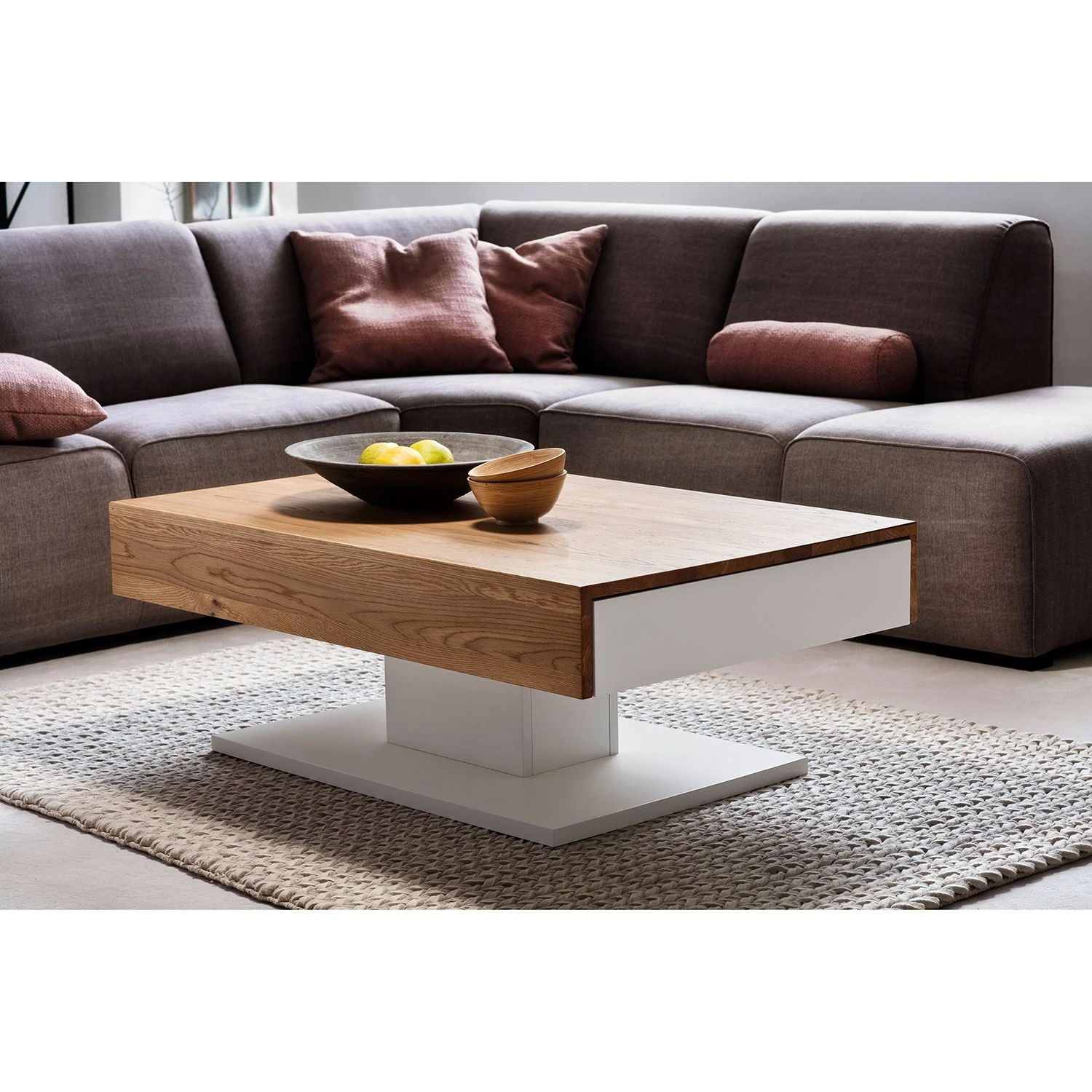 Loftscape Table basse Anamelia - Chêne noueux 4 Loftscape Table basse Anamelia - Chêne noueux – Image 2