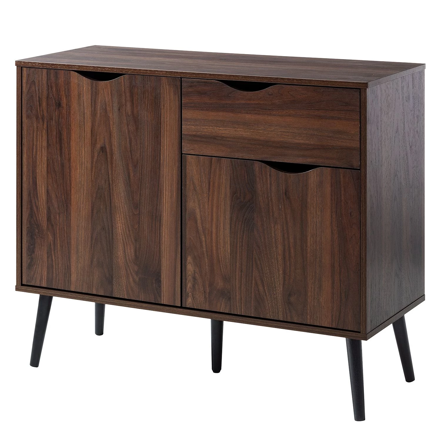 Mørteens Commode Gjora I - Partiellement en hévéa massif - Noyer 3 Mørteens Commode Gjora I - Partiellement en hévéa massif - Noyer