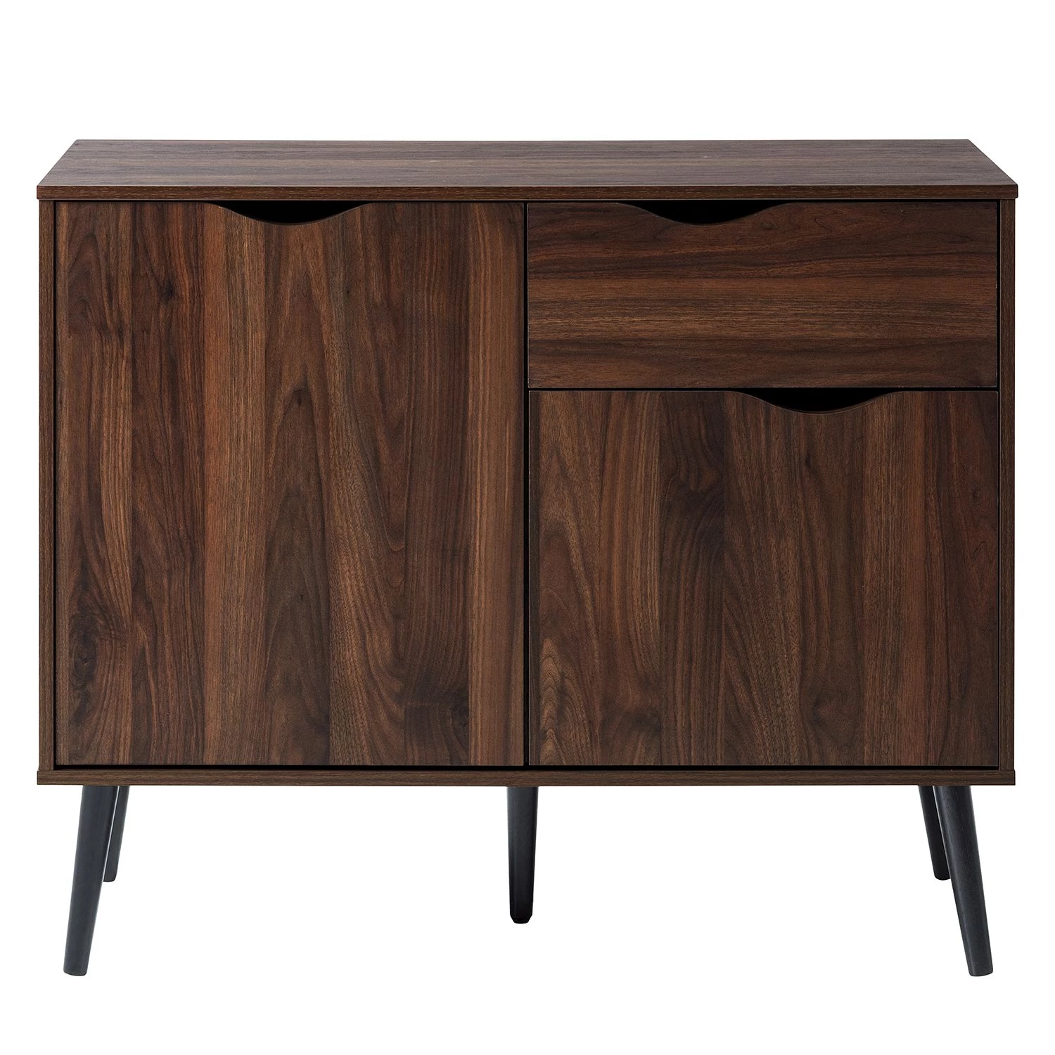 Mørteens Commode Gjora I - Partiellement en hévéa massif - Noyer 6 Mørteens Commode Gjora I - Partiellement en hévéa massif - Noyer – Image 4