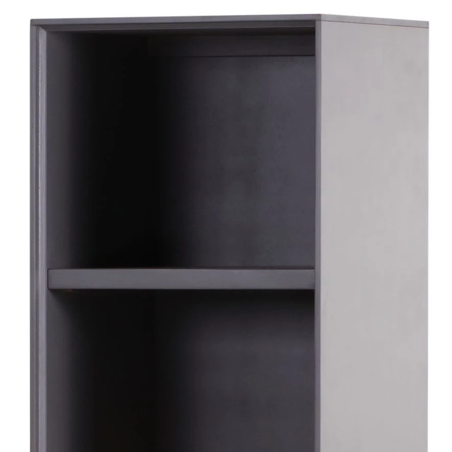 Norrwood Bibliothèque Colfax - Partiellement en chêne massif - chêne / Gris 5 Norrwood Bibliothèque Colfax - Partiellement en chêne massif - chêne / Gris – Image 3