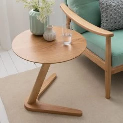 Mørteens Bout de canapé Chicky - Partiellement en hévéa massif - Chêne -Meubles de salon Soldes 1000124043 190409 11440500002 GALLERYIMAGES P000000001000124043