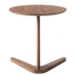 Mørteens Bout de canapé Chicky - Partiellement en hévéa massif - Placage noyer véritable -Meubles de salon Soldes 1000124044 190227 11171500040 GALLERYIMAGES P000000001000124044