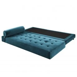 Jack & Alice Méridienne Tavani (convertible) - Velours Jila: Bleu ciel -Meubles de salon Soldes 1000124202 190111 09441000011 GALLERYIMAGES P000000001000124202