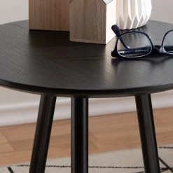 Mørteens Table d'appoint Kitt S - Imitation chêne noir / Noir 25 Mørteens Table d'appoint Kitt S - Imitation chêne noir / Noir -Meubles de salon Soldes 1000125125 190304 16574200011 GALLERYIMAGES P000000001000125125