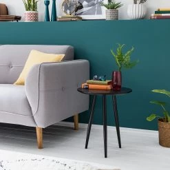 Mørteens Table d'appoint Kitt S - Imitation chêne noir / Noir 17 Mørteens Table d'appoint Kitt S - Imitation chêne noir / Noir -Meubles de salon Soldes 1000125125 190315 09501500005 MOOD GALLERYIMAGES P000000001000125125 mood