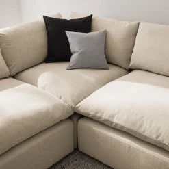 Studio Copenhagen Canapé d’angle Velada - Cachemire -Meubles de salon Soldes 1000125302 210222 07022600032 DETAILS P000000001000125302