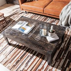 Ars manufacti Table basse Keyport - Manguier massif - Largeur : 120 cm -Meubles de salon Soldes 1000125869 190523 11144900012 GALLERYIMAGES P000000001000125869