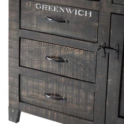 Ars manufacti Buffet haut Keyport I - Manguier massif -Meubles de salon Soldes 1000125893 190510 10582500006 GALLERYIMAGES P000000001000125893