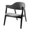 Mørteens Fauteuil Sadler V - Tissu - Gris
