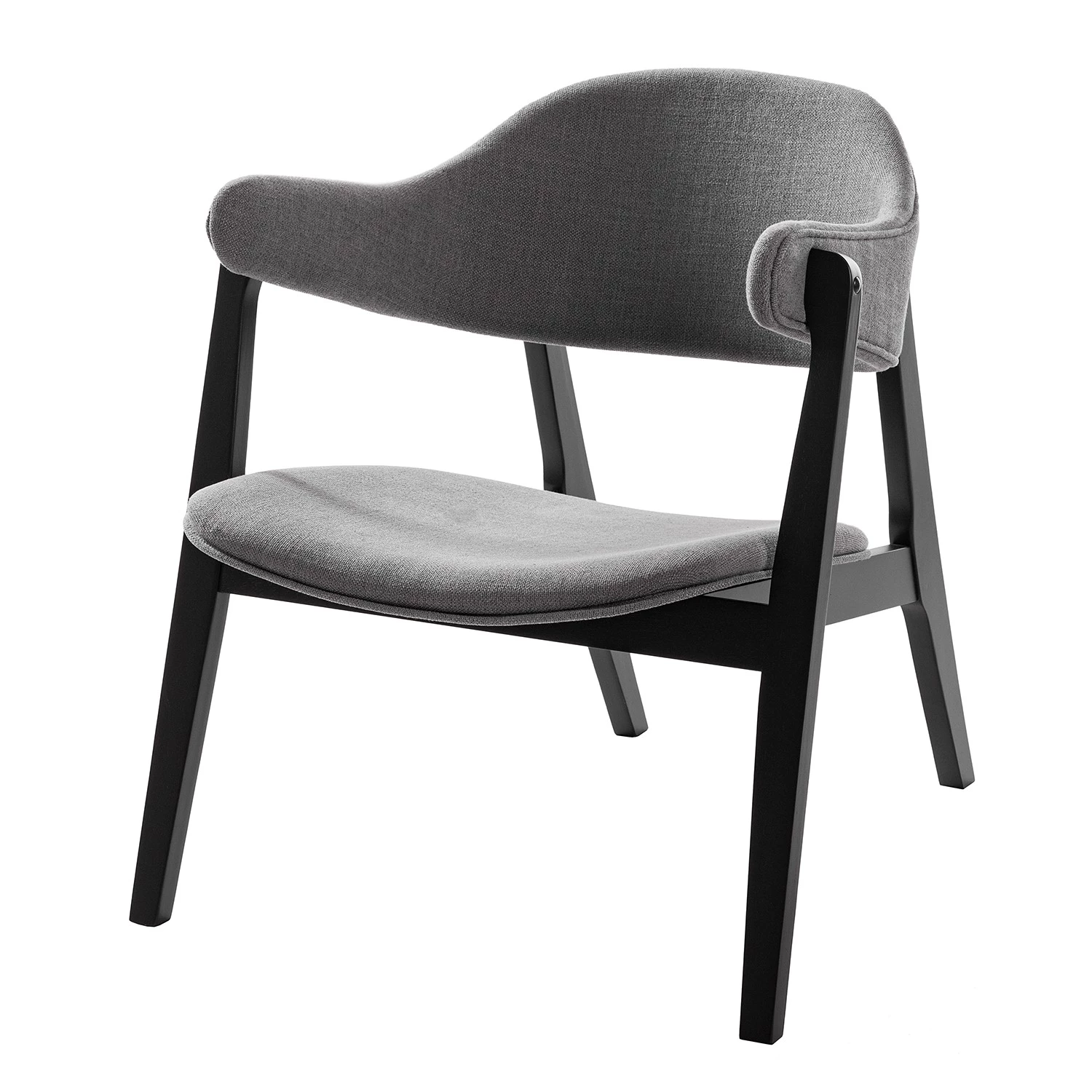 Mørteens Fauteuil Sadler V - Tissu - Gris 3 Mørteens Fauteuil Sadler V - Tissu - Gris