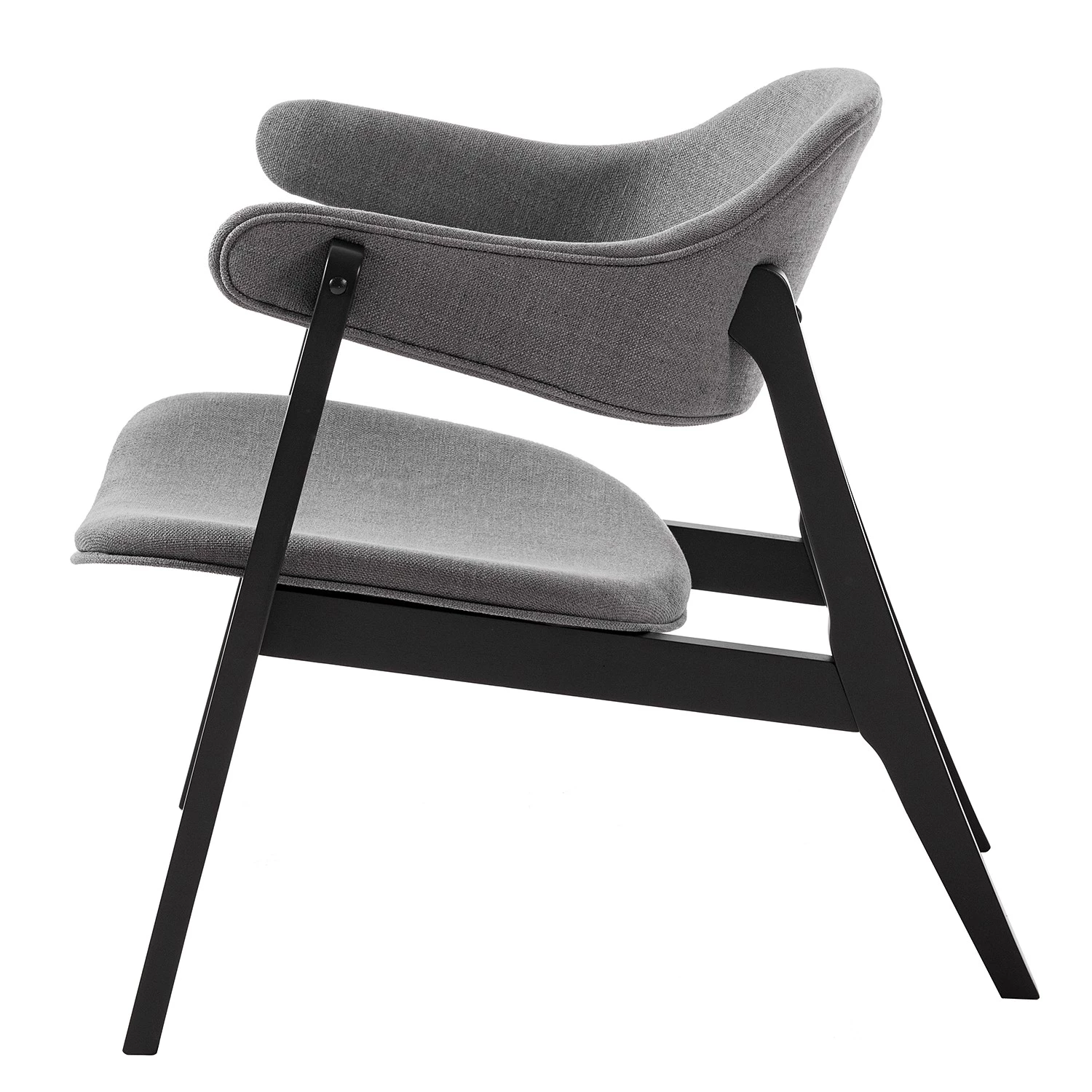 Mørteens Fauteuil Sadler V - Tissu - Gris 8 Mørteens Fauteuil Sadler V - Tissu - Gris – Image 6