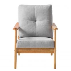 Mørteens Fauteuil Benson II - Tissu - Gris clair 16 Mørteens Fauteuil Benson II - Tissu - Gris clair -Meubles de salon Soldes 1000126100 190405 20502400034 GALLERYIMAGES P000000001000126100