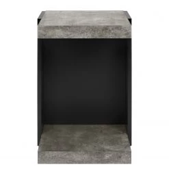 Temahome Table d'appoint Lande - Imitation béton / Noir 17 Temahome Table d'appoint Lande - Imitation béton / Noir -Meubles de salon Soldes 1000126110 201016 13280800326 DETAILS P000000001000126110