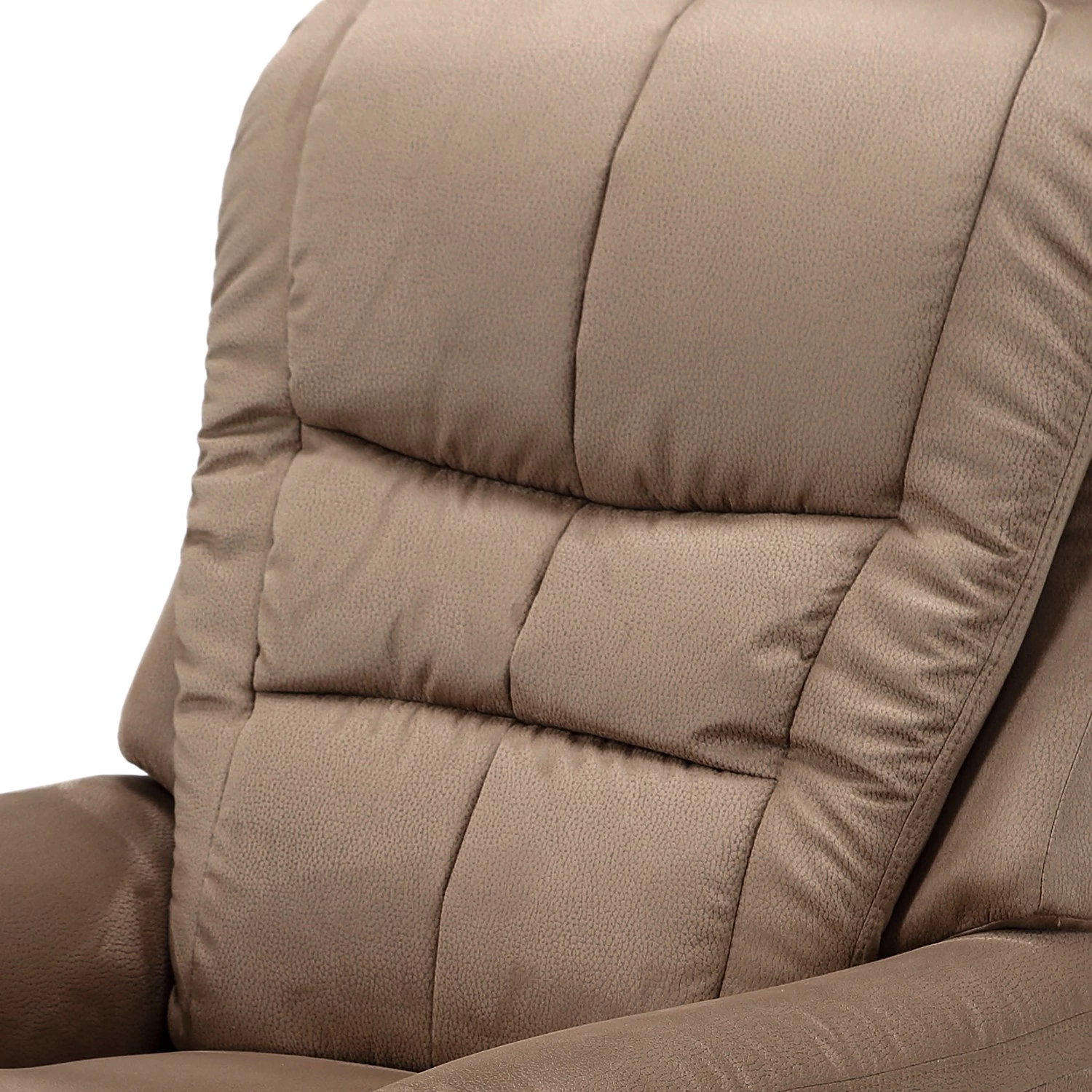 Modoform Fauteuil de relaxation Wishart - Microfibre - Marron 8 Modoform Fauteuil de relaxation Wishart - Microfibre - Marron – Image 6