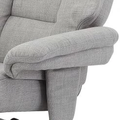 Fredriks Fauteuil de relaxation Carreto - Tissé à plat - Gris clair / Argenté -Meubles de salon Soldes 1000126875 180724 18572081 GALLERYIMAGES P000000001000126875