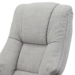 Fredriks Fauteuil de relaxation Carreto - Tissé à plat - Gris clair / Argenté -Meubles de salon Soldes 1000126875 180724 18572082 GALLERYIMAGES P000000001000126875