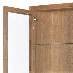 Ars Natura Partiellement en chêne massif - éclairage inclus - Chêne sauvage - Butoir à gauche -Meubles de salon Soldes 1000127113 180725 09471642 GALLERYIMAGES P000000001000127113