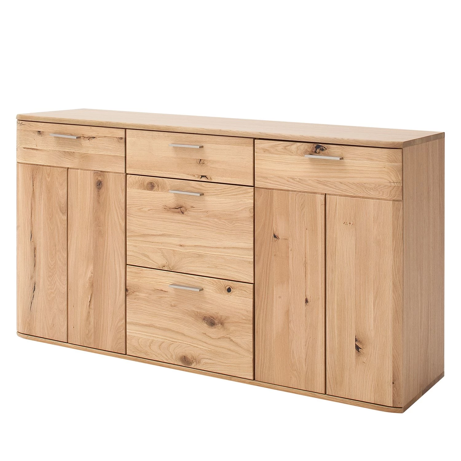 Naturoo Kommode Kvilla III - Partiellement en planches de chêne Bianco massif / Chêne Bianco 3 Naturoo Kommode Kvilla III - Partiellement en planches de chêne Bianco massif / Chêne Bianco
