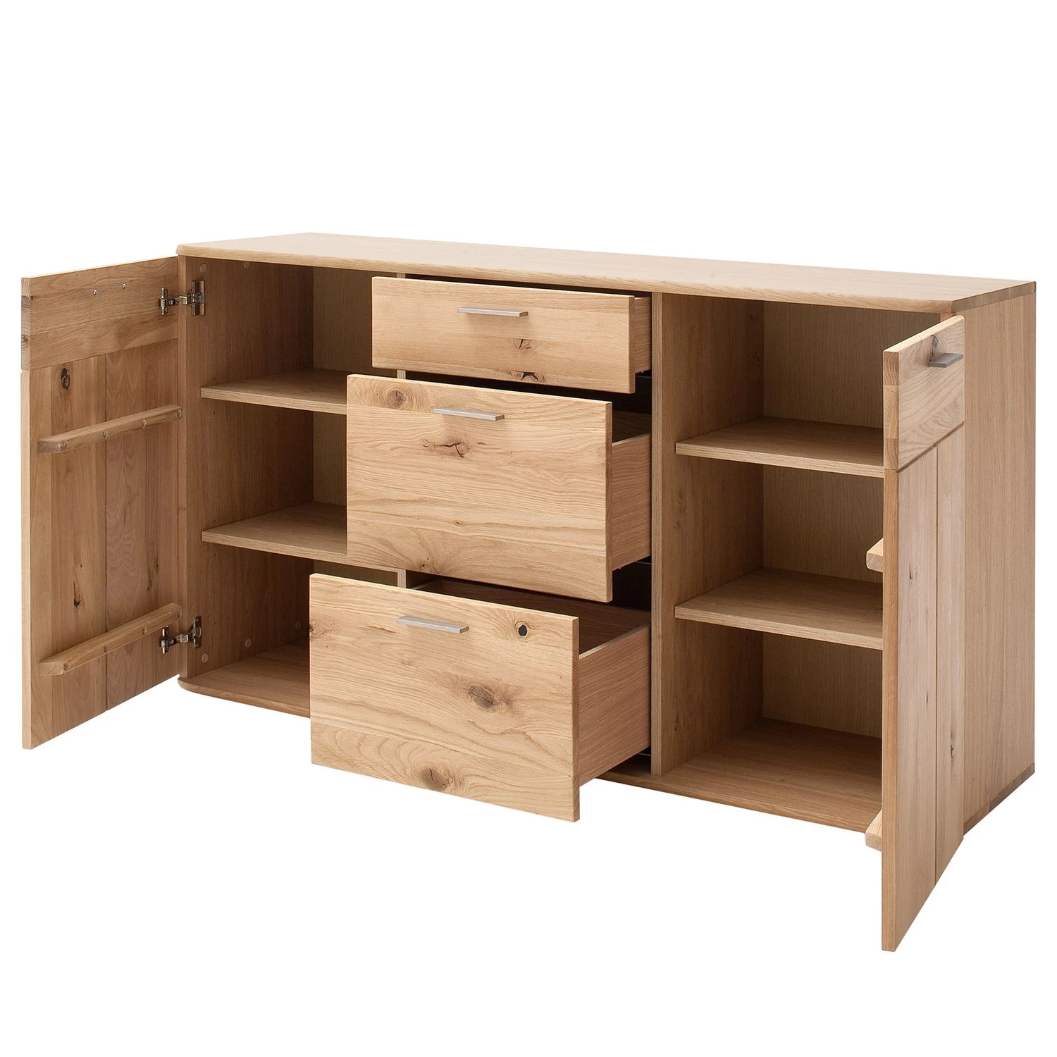 Naturoo Kommode Kvilla III - Partiellement en planches de chêne Bianco massif / Chêne Bianco 10 Naturoo Kommode Kvilla III - Partiellement en planches de chêne Bianco massif / Chêne Bianco – Image 8