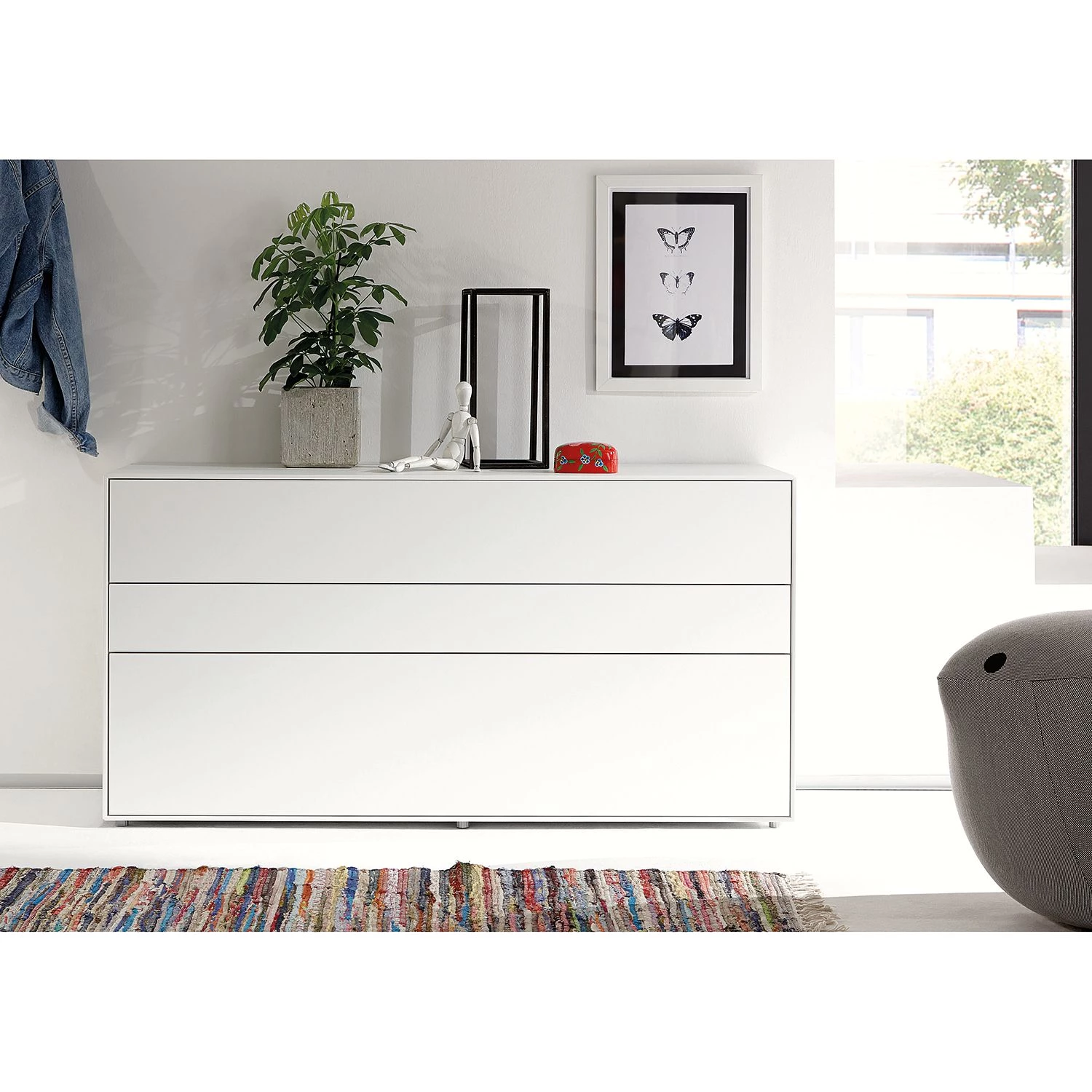 Now! by hülsta Buffet hülsta now easy II - Laqué blanc pur 8 Now! by hülsta Buffet hülsta now easy II - Laqué blanc pur – Image 6