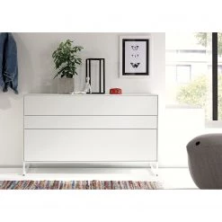 Now! by hülsta Buffet hülsta now easy II - Laqué blanc pur 17 Now! by hülsta Buffet hülsta now easy II - Laqué blanc pur -Meubles de salon Soldes 1000127796 181004 11135203 MOOD GALLERYIMAGES P000000001000127796 mood