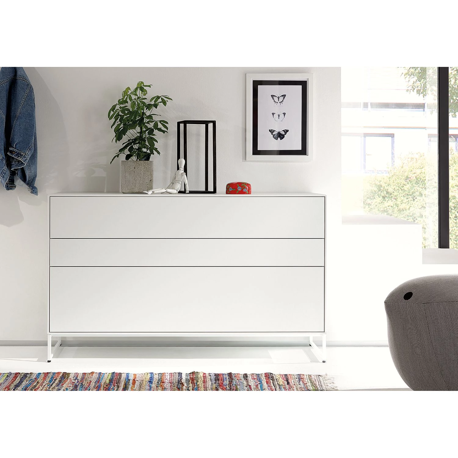 Now! by hülsta Buffet hülsta now easy II - Laqué blanc pur 9 Now! by hülsta Buffet hülsta now easy II - Laqué blanc pur – Image 7