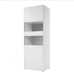 Now! by hülsta Vitrine hülsta now easy - Laqué blanc pur - Butoir à gauche -Meubles de salon Soldes 1000127798 181005 09362310 GALLERYIMAGES P000000001000127798